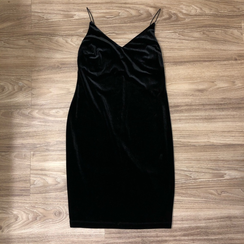 Velvet Bodycon Dress